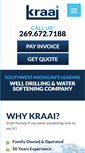 Mobile Screenshot of kraaiwelldrilling.com