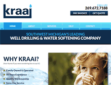 Tablet Screenshot of kraaiwelldrilling.com